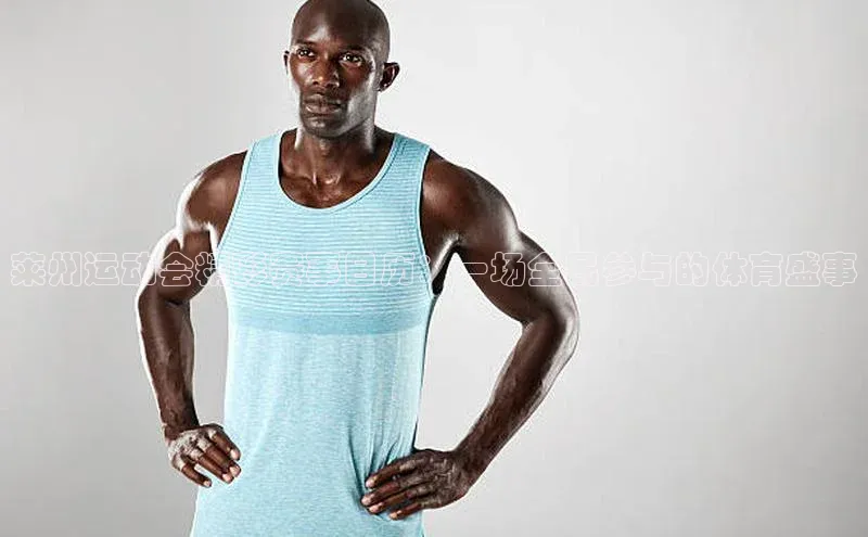 莱州运动会精彩赛事日历：一场全民参与的体育盛事